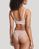 Imogen Non Wired Balconnet Bra And Brief Cameo Rose TKD Lingerie Panache Fashion B1