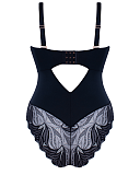 Indulgence Stretch Lace Body Black Latte TKD Lingerie Scantilly Fashion CB1
