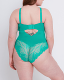 Indulgence Stretch Non Wired Lace Body Jade TKD Lingerie Scantilly Fashion B1