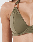 Ines Halterneck Bkini Khaki TKD Lingerie Miss Mandalay F1