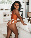 Ipanema Sustanable And Reversable Swimsuit Rust TKD Lingerie Fashion Baiia BL2