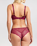 Jasmine Balconnet Bra And Brazillian Brief Autumn Floral TKD Lingerie Panache Fashion BC