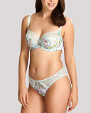 Jasmine Balconnet Bra And Brief Pastel Floral TKD Lingerie Panache Fashion F1