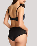 Jasmine Balconnet Bra And Deep Brief Snake Print TKD Lingerie Panache Fashion B1