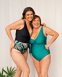 Jasmine Reversible Swimsuit Green And Martinique TKD Lingerie Baiia Fashion L1
