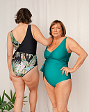 Jasmine Reversible Swimsuit Green And Martinique TKD Lingerie Baiia Fashion L2