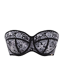 Jolee Bandeau Bikini Snake Print TKD Lingerie Panache Swim CF1