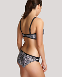 Jolee Bandeau Bikini Straps And Classic Pant Snake Print TKD Lingerie Panache Swim B1