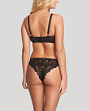 Jorja Padded Balconnet Bra And Brief Liquorice TKD Lingerie Cleo Fashion B1