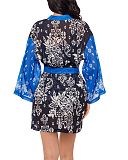 Kara Kimono Midnight White TKD Lingerie Miraclesuit Fashion B1