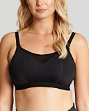 Katherine Non Wired Nursing Bra Black TKD Lingerie Panache Maternity Core F2