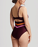Kira Active Balconnet Swimsuit Mulberry TKD Lingerie Panache Swim Fashion B1