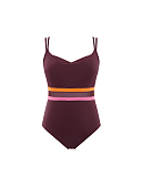 Kira Active Balconnet Swimsuit Mulberry TKD Lingerie Panache Swim Fashion CF1