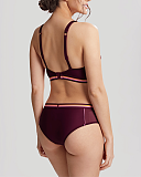 Kira Active Crop Top Bikini Mulberry And High Leg Classic Pant TKD Lingerie Panache Swim Fashion B1