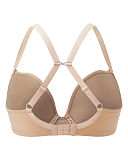 Koko Moulded Plunge Racerback Bra Caramel TKD Lingerie Cleo Core pb