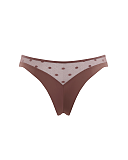Koko Spirit Brazillian Brief Toffee TKD Lingerie Cleo Fashion CB1