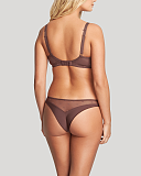 Koko Spirit Moulded Plunge Bra And Brazillian Brief Toffee TKD Lingerie Cleo Fashion B1