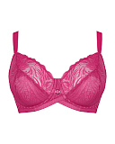 Lace Daze Balcony Bra Pink TKD Lingerie Curvy Kate Fashion CF1