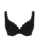 Lauren Plunge Bikini Black TKD Lingerie Panache Swim Fashion CF1