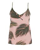 Lea Leaf Printed Cami Salmon Pink Mix TKD Lingerie Cyberjammies Fashion CF1
