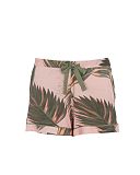 Lea Leaf Printed Shorts Salmon Pink Mix TKD Lingerie Cyberjammies Fashion CF1