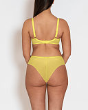Lifestyle Plunge Bra And Short Lemon TKD Lingerie Curvy Kate Fashion B1