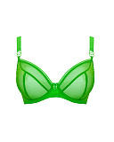 Lifestyle Plunge Bra Green TKD Lingerie Curvy Kate Fashion CF1