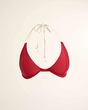 Lipstick And White Multi Way Bikini TKD Lingerie Raq Apparel Fashion CF1