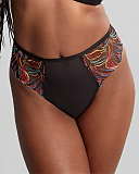 Liza High Waist Brazillian Brief Disco TKD Lingerie Panache Fashion F1