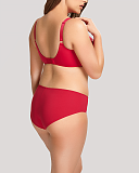 Logan Full Cup Bra And Midi Brief Rouge TKD Lingerie Panache Fashion B1