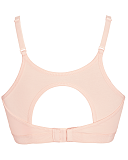 Lola Non Wired Crop Top Bra Peach TKD Lingerie Royce Core CB1