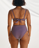 Lola Top And Olivia High Waist Brief Mauve TKD Lingerie Marvell Lane Swimwear B2