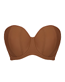 Luxe Strapless Bra Caramel Curvy Kate TKD Lingerie Core CF1