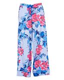 Lyla Floral Print Pyjama Bottom Blue Mix TKD Lingerie Cyberjammies Fashion CF1