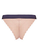 Lyzy Tanga Brief Blush Ink TKD Lingerie Cleo Fashion CB1