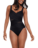 Madero Shaping Swimsuit Black TKD Lingerie Miraclesuit Core F1