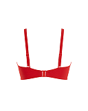 Marianna Bandeau Bikini Straps On Crimson TKD Lingerie Panache Swim Fashion CB1 min