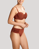 Marina Bandeau Bikini And Fold Pant Ginger TKD Lingerie Panache Swimwear Fashion F2