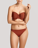 Marina Bandeau Bikini And Rope Side Brazilian Pant Ginger TKD Lingerie Panache Swimwear Fashion F3