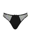 Meadow Brazilian Brief Black TKD Lingerie Panache Fashion CF1