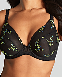 Meadow Plunge Black TKD Lingerie Panache Fashion F1