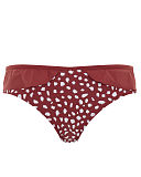 Mila Frill Pant Brick Red TKD Lingerie Panache Swimwear Fashion CF1