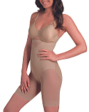 Miraclesuit Hi Waist Thigh Slimmer Beige F1