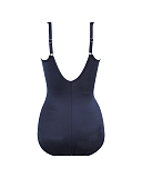 Network Madero Midnight Blue Navy Swim TKD Lingerie Miracle Suit CB1
