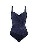 Network Madero Midnight Blue Navy Swim TKD Lingerie Miracle Suit CF1