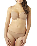 Neve Moulded Plunge T Shirt Bra and Brief Nude TKD Lingerie Cleo Core f