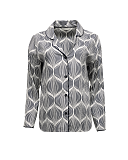 Nicole Geo Print Top Cream Mix TKD Lingerie Cyberjammies Fashion CF1