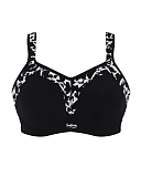 Non Padded Sports Bra Mono Print TKD Lingerie Sculptresse Fashion CF1