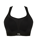 Non Wired Sports Bra Black Black TKD Lingerie Panache Fashion CF2