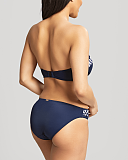 Oceana Bandeau Bikini And Classic Pant Navy TKD Lingerie Panache Swim Fashion B1 min